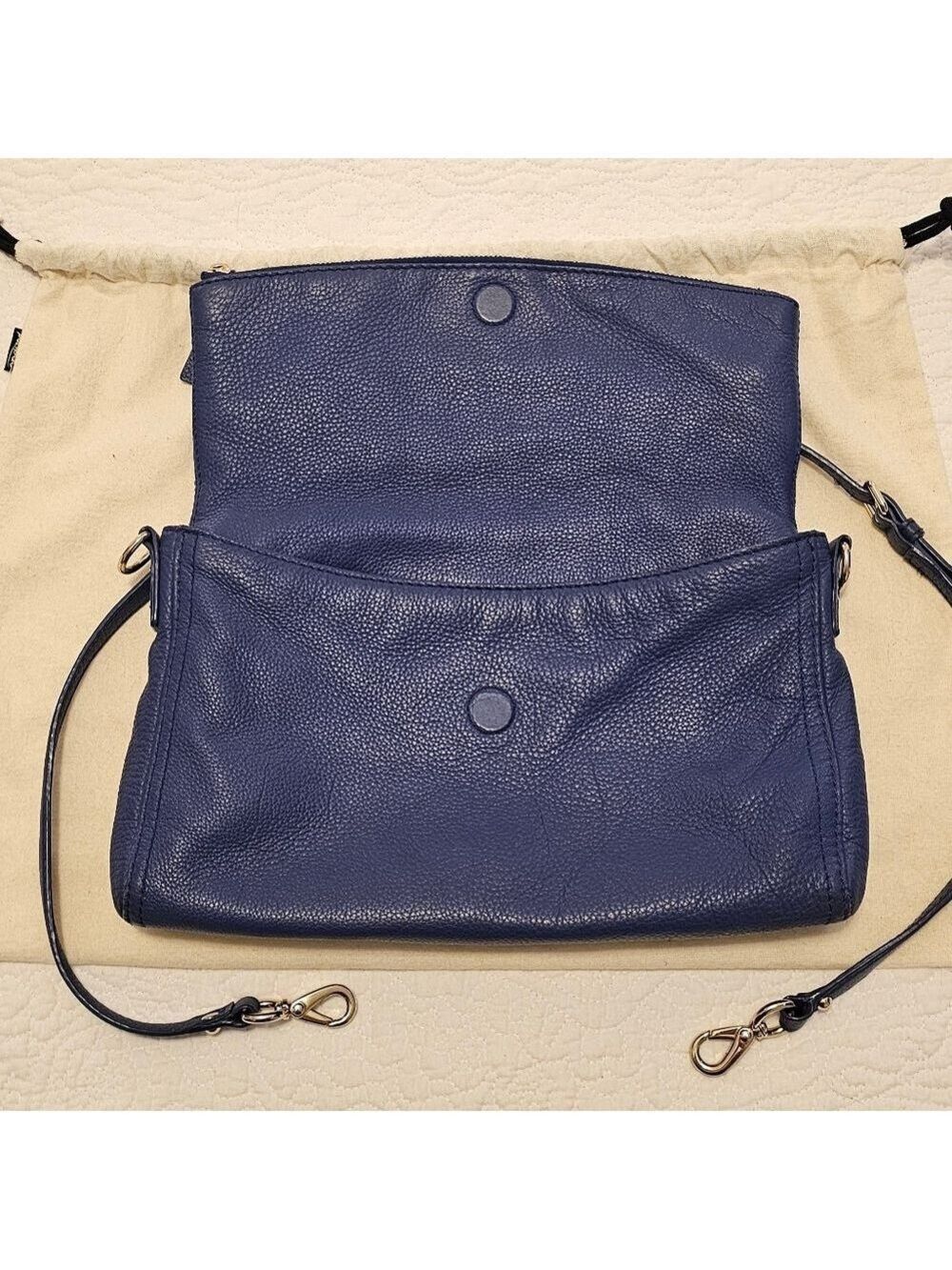 Kate Spade Blue Leather Crossbody Bag - Picture 10 of 13
